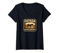 Women's Oatman Arizona Territory V-Neck T-Shirt
