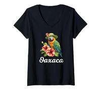 Womens Oaxaca Mexico Souvenir / Oaxaca V-Neck T-Shirt