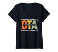 Women's Occupational Therapy Occupational Therapist OT OTA V-Neck T-Shirt