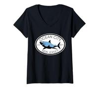 Women's Ocean City V-Neck T-Shirt