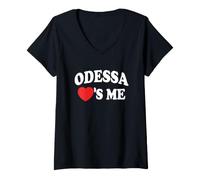 Women's Odessa Loves Me V-Neck T-Shirt