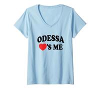 Women's Odessa Loves Me V-Neck T-Shirt