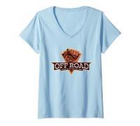 Womens Off Road There's No Better Way V-Neck T-Shirt