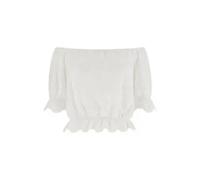 Women's off shoulder T-shirt Guess Blanc M