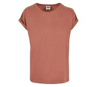 Women's off-shoulder T-shirt Urban Classics Modal Rose XS