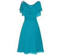 Women's Off The Shoulder Evening Dresses UK Chiffon Solid Bridesmaid Dress High Waisted Formal Wedding Dress Ladies Sexy Cocktail Dresses Party Gown Blue
