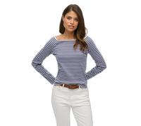 Superdry Bardot Off Shoulder Long Sleeve T-shirt Purple L Woman