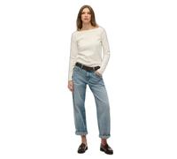 Women's off-the-shoulder long sleeve t-shirt Superdry Bardot Blanc S