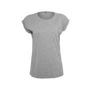 Women's off-the-shoulder T-shirt Build Your Brand Gris 3XL