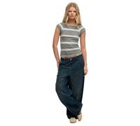 Women's off-the-shoulder T-shirt Superdry Athletic Gris S