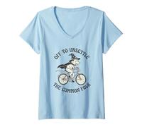 Women's Off to Unsettle The Common Folk V-Neck T-Shirt