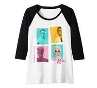 Womens Official Ken 'Stronger Together', multiple colors Raglan Baseball Tee
