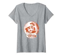 Womens Official Willie Nelson Guitar Photo V-Neck T-Shirt