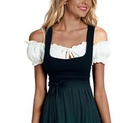 Women's Oktoberfest Cropped Top, Stylish Loose Fit Casual Streetwear Blouse for Comfort at Beer Festivals, Pub Parties Holiday Gatherings Retro Shirt Plus Size White