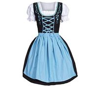 Women's Oktoberfest Outfit Costume Adults Miss Bavarian Beer Maid Festival Carnival Outfits Halloween Costumes For