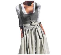 Women's Oktoberfest Outfit Costume Fancy Dress Beer Girl Maid For Bavarian Carnival Party