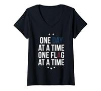 Women's Old Enough to Remember When Freedom was Free V-Neck T-Shirt