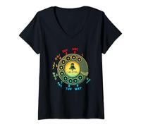 Women's Old-School Rotary Dial When Phones Had Style and No Screens V-Neck T-Shirt