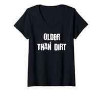 Women's Older Than Dirt V-Neck T-Shirt