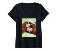 Womens Olsen Twins Mary-Kate & Ashley Full House by Michael Grecco V-Neck T-Shirt