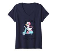 Womens On My Way to Make Some Bad Decisions Fun V-Neck T-Shirt