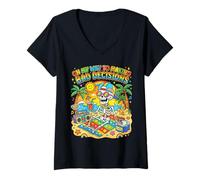 Women's On My Way to Making Bad Decisions V-Neck T-Shirt