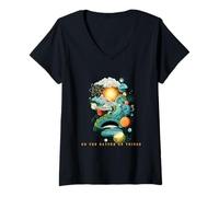 Womens On the Nature of Things Lucretius’ Epic on Universe V-Neck T-Shirt