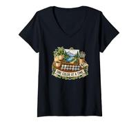 Women's ONE Color AT A TIME Numbered Painting Matching V-Neck T-Shirt