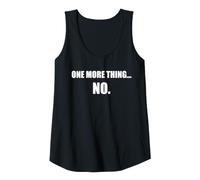 Womens One More Thing No Funny Sarcastic Boundaries Introvert Tank Top