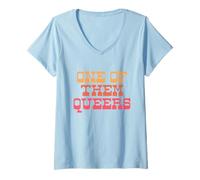 Women's One of Them Queers V-Neck T-Shirt