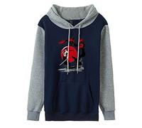 Women's One Piece ACE Zoro Monkey D Luffy Casual Cartoon Novelty Long Sleeve Grey Fashion Hoodie, Blue-Grey A, XXXXL