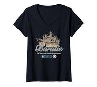 Women's One Piece Baratie Zeff's Ocean Going Restaurant Anime V-Neck T-Shirt