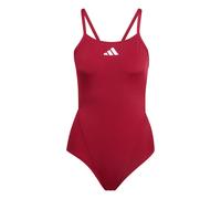 Women's one-piece swimsuit with a back cutout adidas Ripstream Team Rouge 44