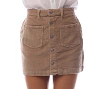 Women's Only Amazing Corduroy Short Skirt in Cream