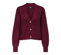 Women's Only Carol Nice Knitted Cardigan in Red