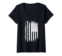 Womens Only Hooker Your Wife Accepts Tow Truck Operator V-Neck T-Shirt