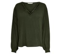 Women's Only Jasmine Neck Khaki Blouse S