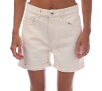 Women's Only Vega Mom Denim Shorts in Cream