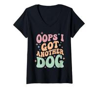 Women's Oops I Got Another Dog V-Neck T-Shirt