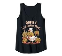 Womens Oops I Got Another Plant Funny Plant Lover Gardening Humor Tank Top