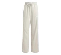 adidas Women's Essentials 3-Stripes Open Hem French Terry Pants, Wonder Alumina/White, S