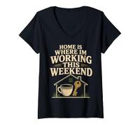 Women's Open House Survival Real Estate Agent Gift V-Neck T-Shirt
