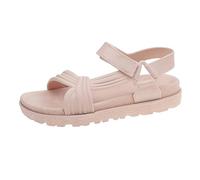 Womens Open Toe Ankle Strap Flat Sandals,Womens Platform Sandals,Orthopedic Comfortable Wedge Slides For Walking,Lightweight Casual Summer Wide Fit Cushion Walking Sandals With Arch Support