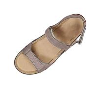 Women's Open Toe Solid Wedges Casual Outdoor Beach Sandals Transparent Size: 2/2.5 UK