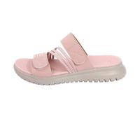 Women's Open Toe Summer New Casual Fashion Fish Mouth in The Heel Thick Bottom Slope with Slippers Womens Wool Slippers 8 (Pink, 6.5)