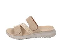 Women's Open Toe Summer New Casual Fashion Fish Mouth in The Heel Thick Bottom Slope with Slippers Womens Wool Slippers 8 (Beige, 6.5)