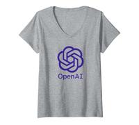 Women's OpenAI - AI Platform for Software Engineers, Game Developers V-Neck T-Shirt