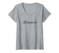 Women's OpenAI - Artificial Intelligence for Games, Arts, Creativity V-Neck T-Shirt