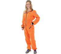 Women's Orange Astronaut Costume