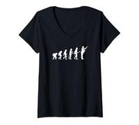 Womens Orchestra Conductor Gifts V-Neck T-Shirt